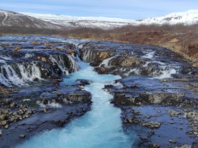 Islanda, cascata di Bruarfoss